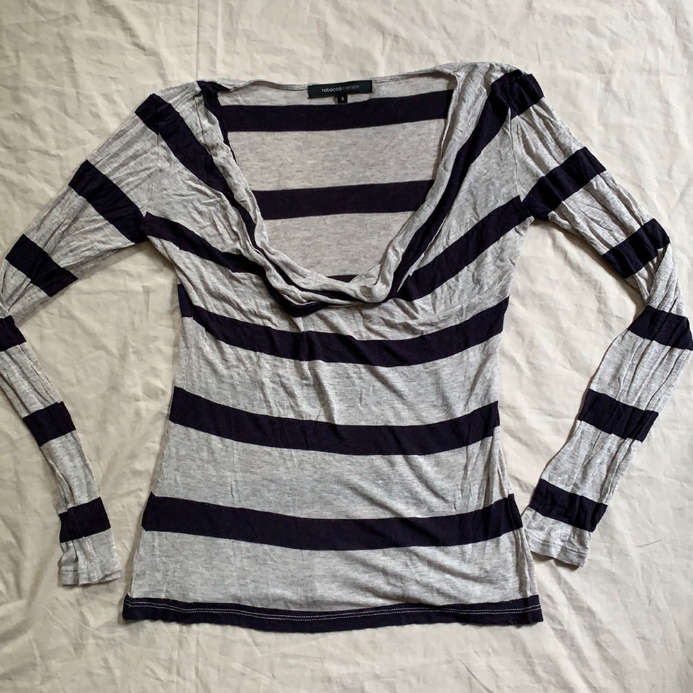 Rebecca Beeson cowl neck top